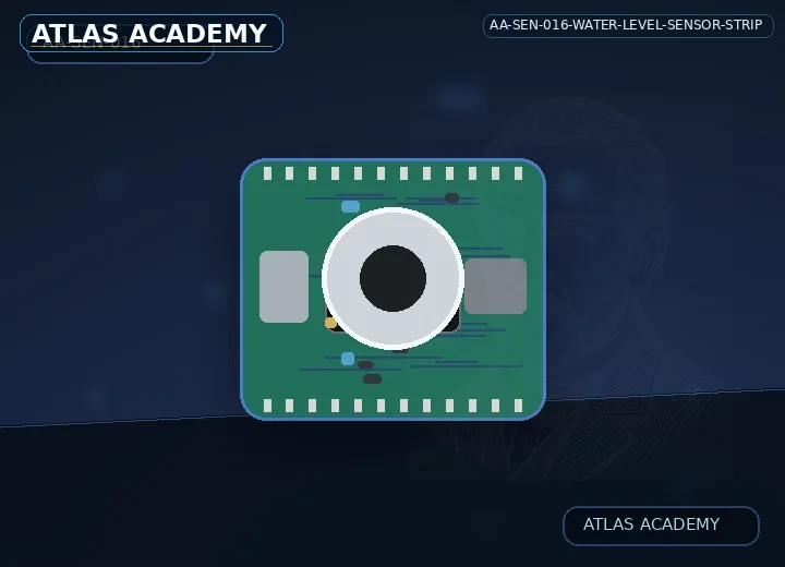 Brand-free studio visualization of Water-Level Sensor Strip